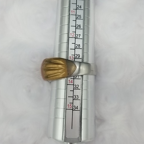 Vintage Hand Crafted Men's Gemstone Ring - Picture 4 of 6